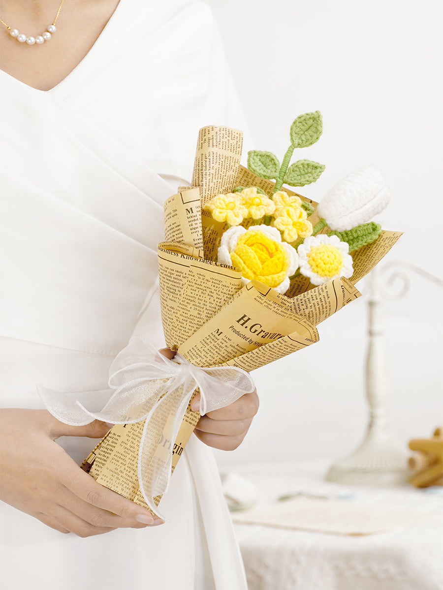 yellow rose bouquet