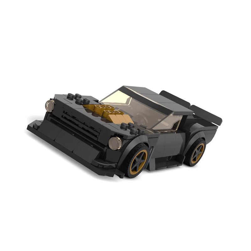 MOC Building Block Set Muscle Car Speed