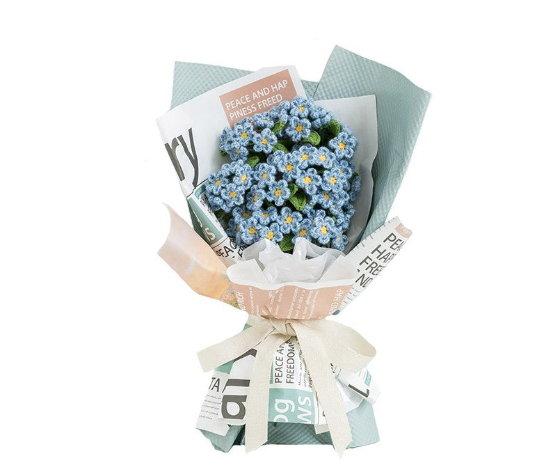 the 'blue' mint bouquet