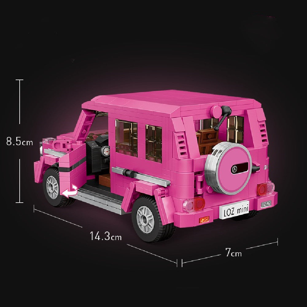 pink off roader