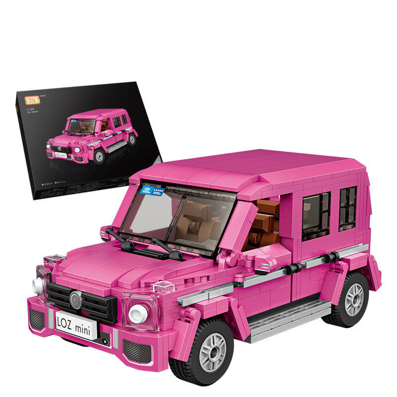 pink off roader